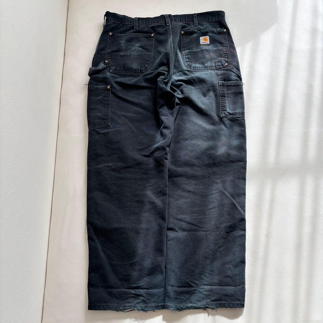 （専用）Carhartt /カーハート USA製 ダブルニー ブラック