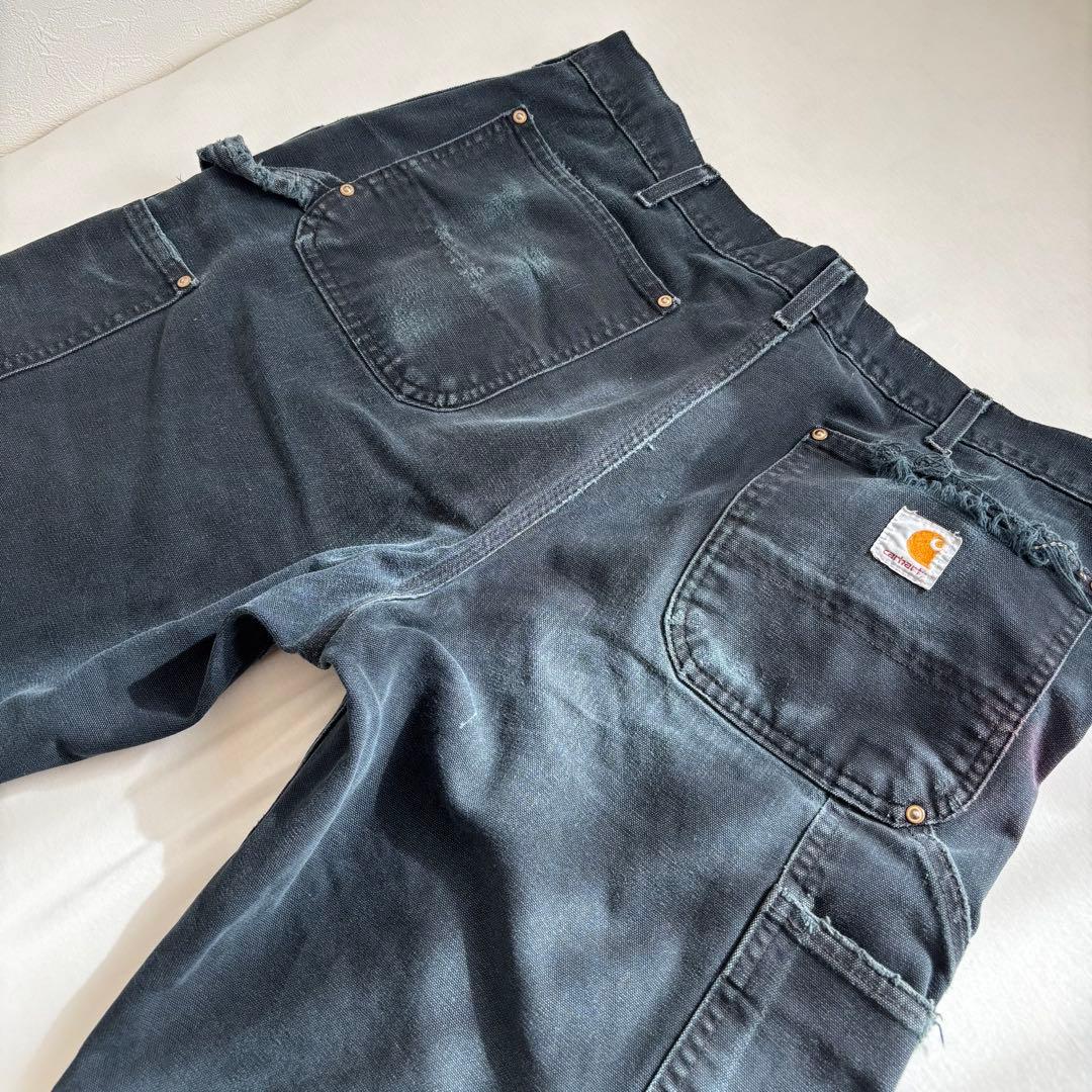 （専用）Carhartt /カーハート USA製 ダブルニー ブラック