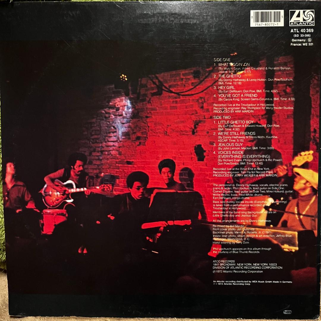 ソウルレコード7枚セット Donny Hathaway Live他