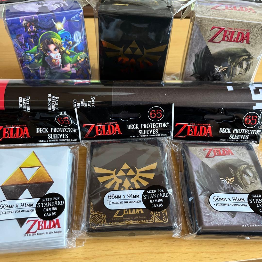 ウルトラプロ　ZELDA ゼルダ　スリーブ デッキボックス　プレイマット　セット