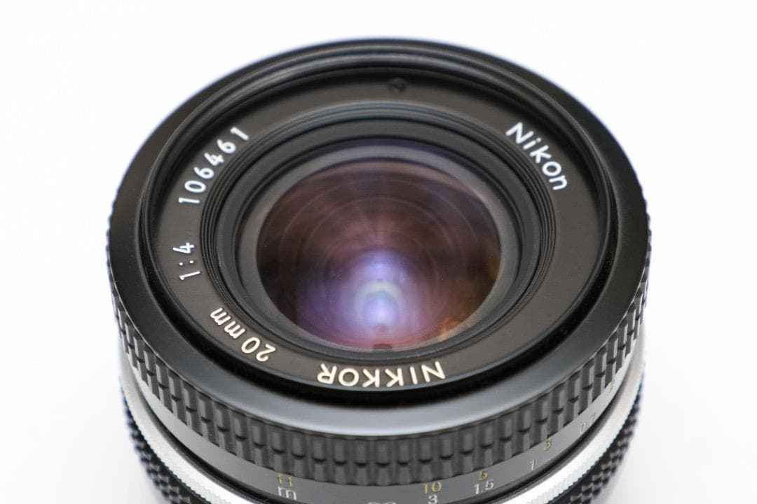 ニッコール 20mmF4　（マニュアルフォーカス）
