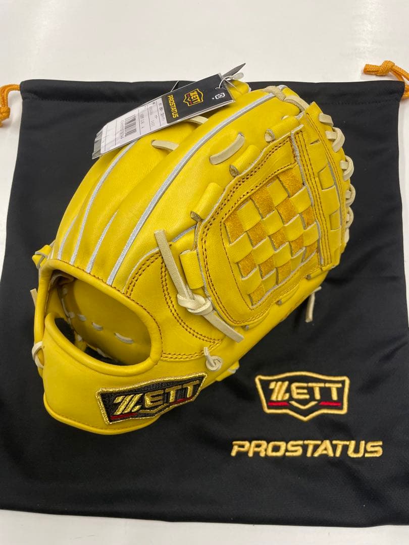 だ*ご様 新品 ゼット プロステ 硬式用グラブ 二塁手・遊撃手用(BPROG56
