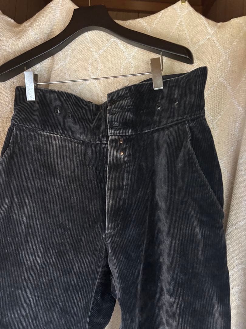【最終値下げ】40s ビンテージ ダミアンコーデュロイ パンツ ブラック