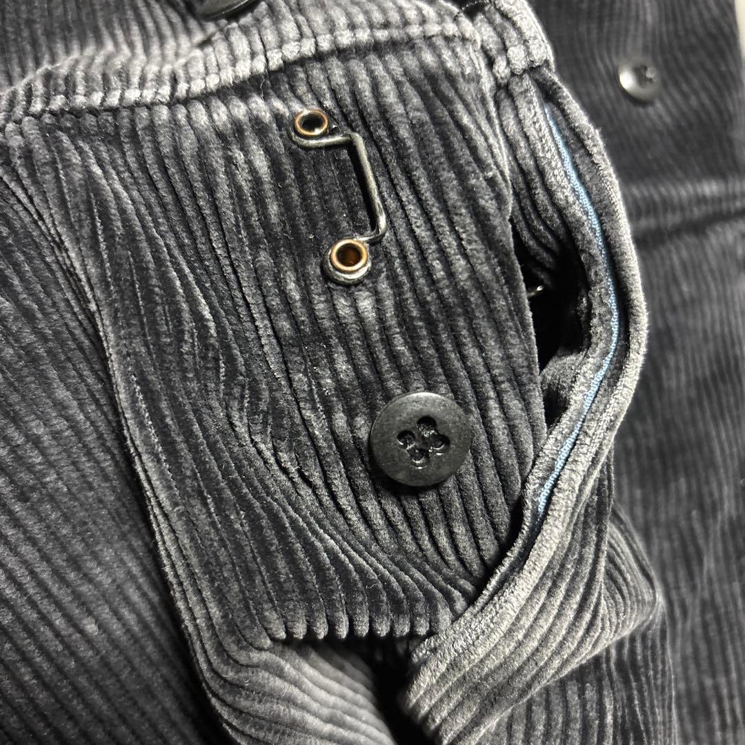 【最終値下げ】40s ビンテージ ダミアンコーデュロイ パンツ ブラック