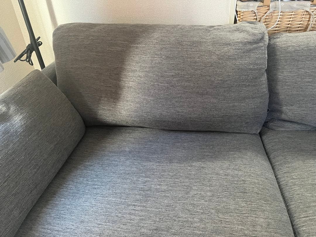 ニトリ　ソファ　CA1 DR-GY 3人用