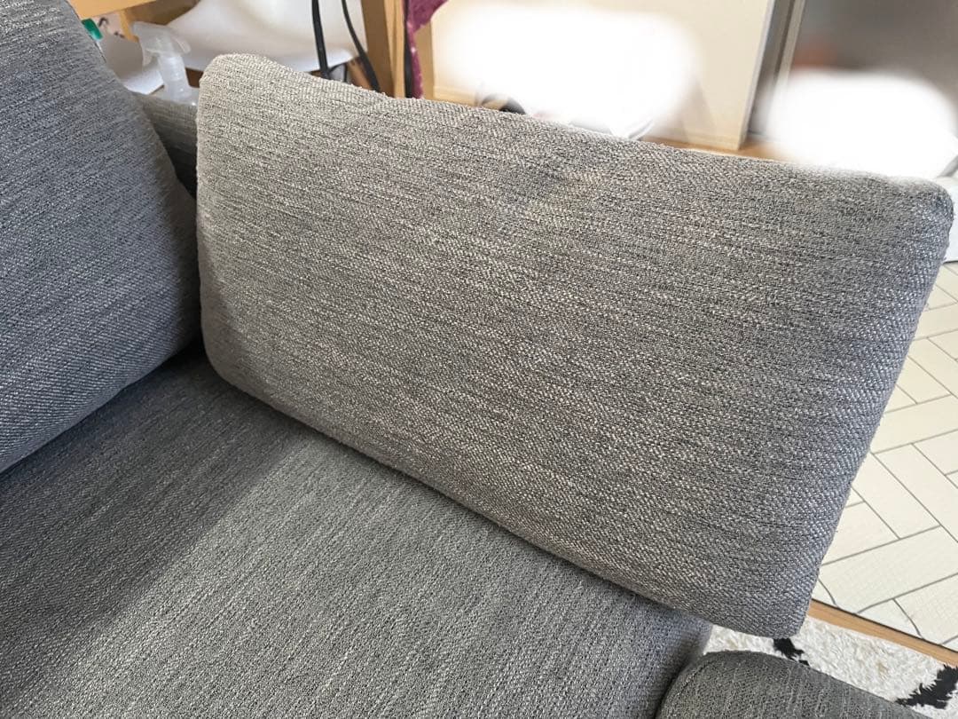 ニトリ　ソファ　CA1 DR-GY 3人用
