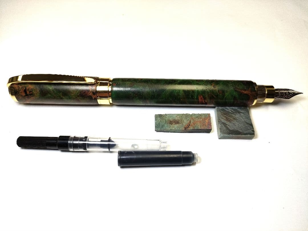 【メープルバール（スタビライズドウッド）】グラデュエイト万年筆