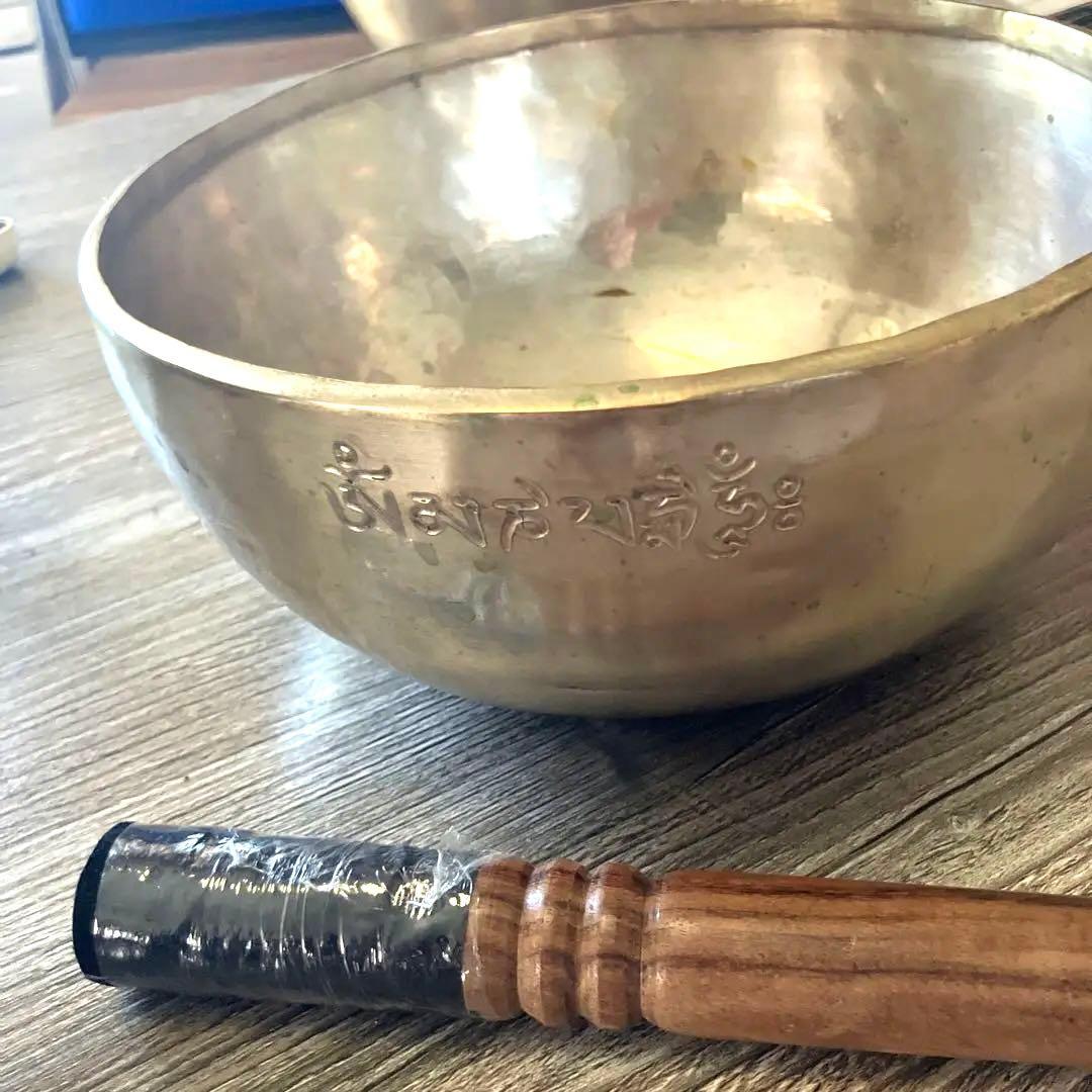 中古　21.5cm新月　シンギングボウル　4月２０日頃迄出品