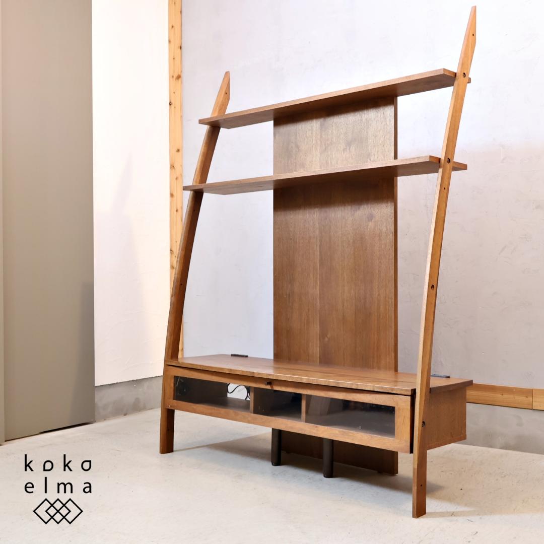 マルヨシ民芸家具 DEEPⅡ ディープ 135 TVボード ウォールナット 収納