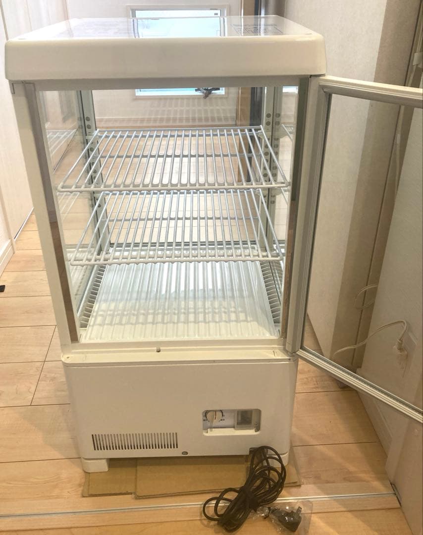 サンデン　卓上冷蔵庫　2面開き　ショーケース　AX-54XE
