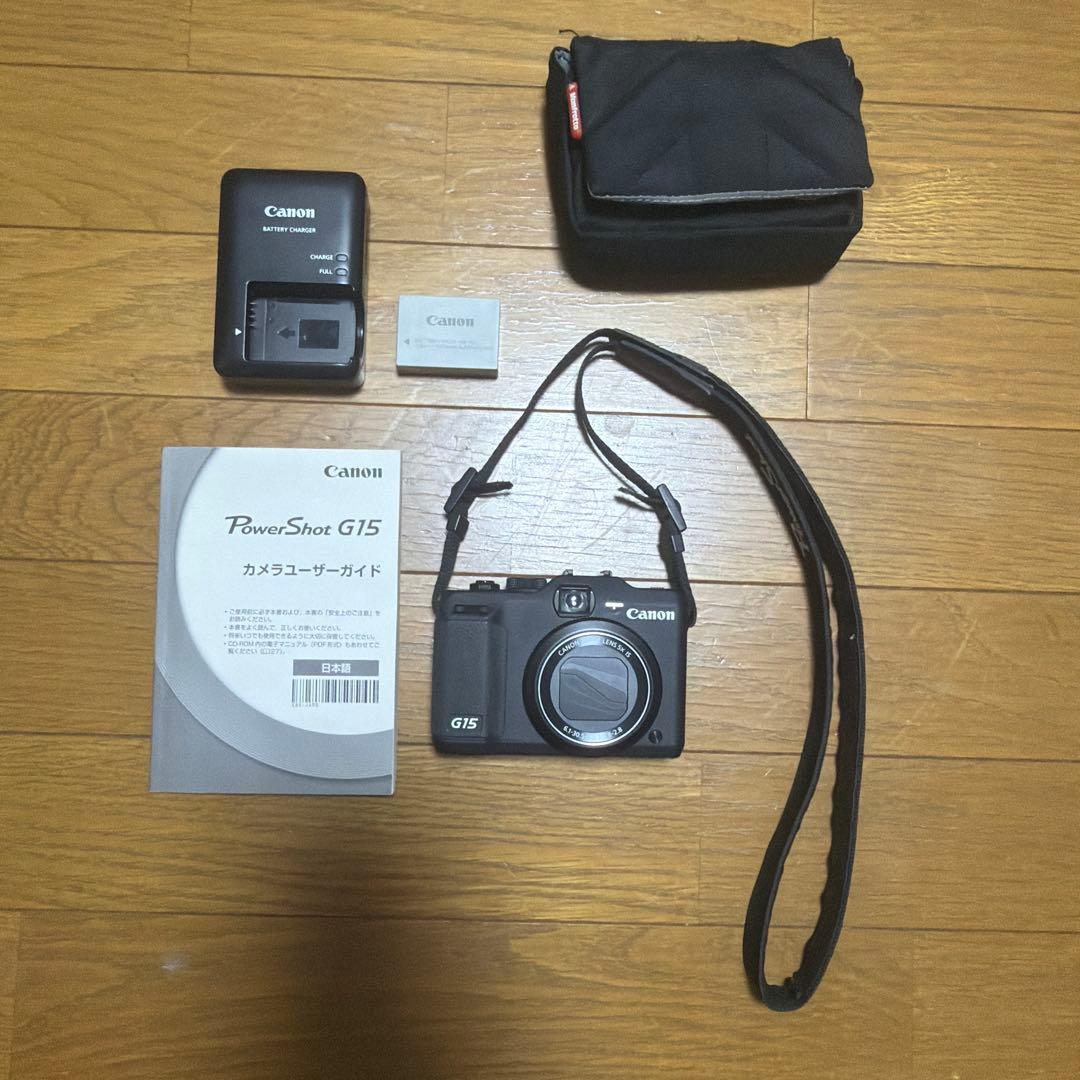 Canon PowerShot G15 デジタルカメラ