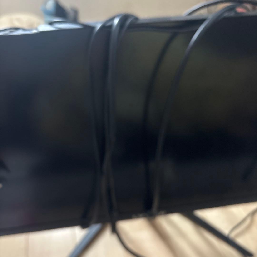 ブラック ディスプレイ HDMI接続