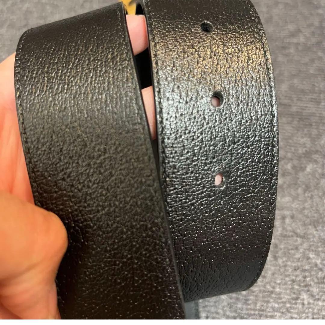 【ekページ】GUCCI レザーベルト ggベルト