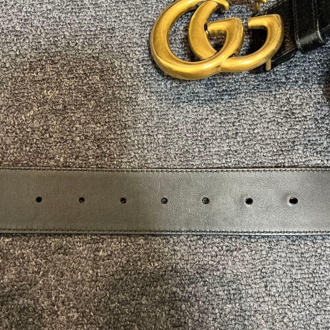 【ekページ】GUCCI レザーベルト ggベルト