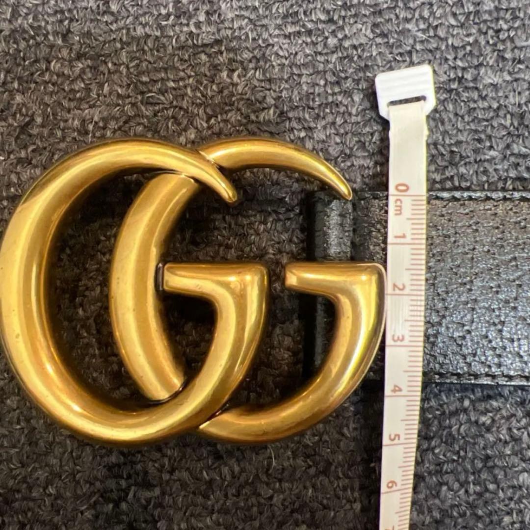 【ekページ】GUCCI レザーベルト ggベルト
