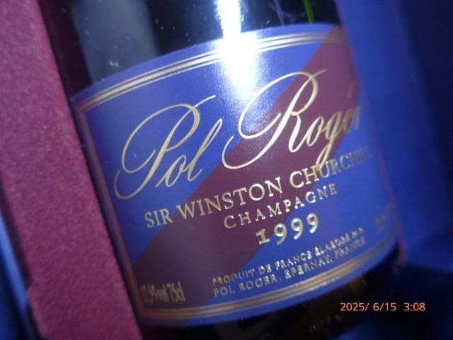 SCREW_BAR　Pol Roger 1999／ヴィンテージ　チャーチル