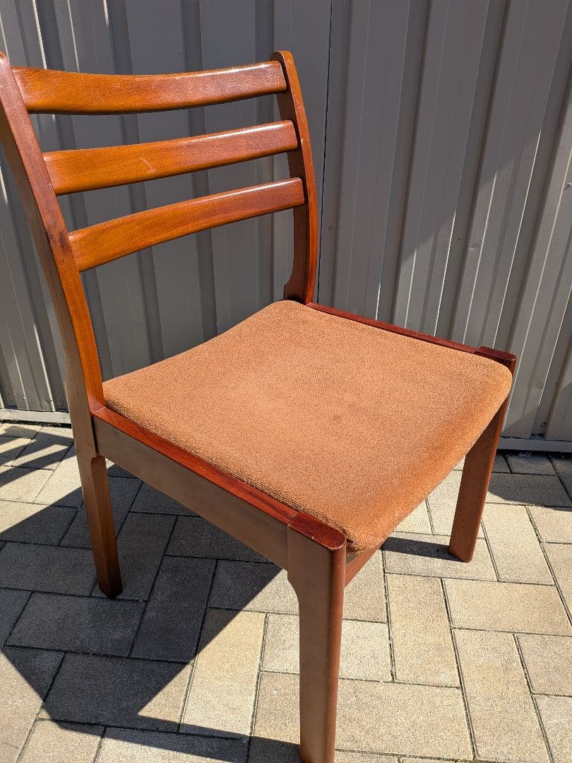 希少 天童木工 ブラジリアンローズウッド ダイニングチェア ②