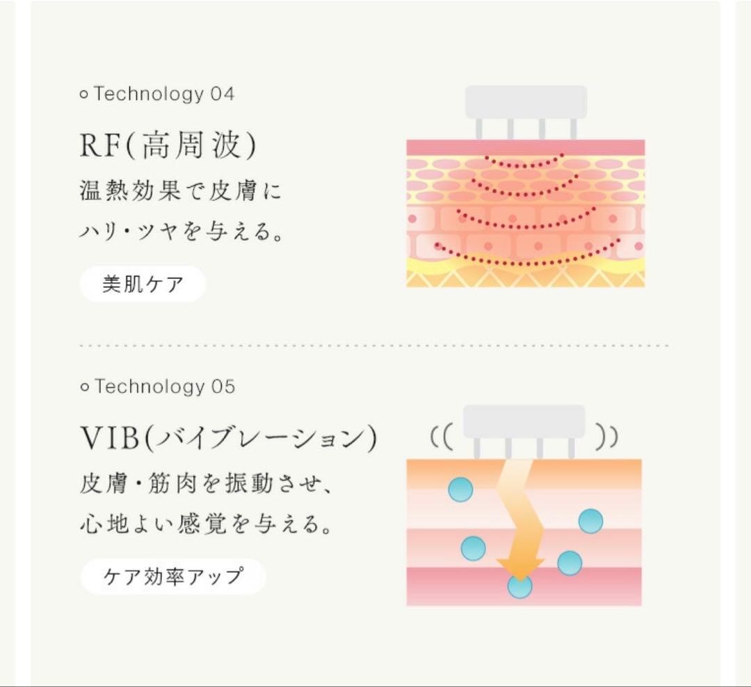 〈美品〉STELLA BEAUTE 美顔器 ホワイト