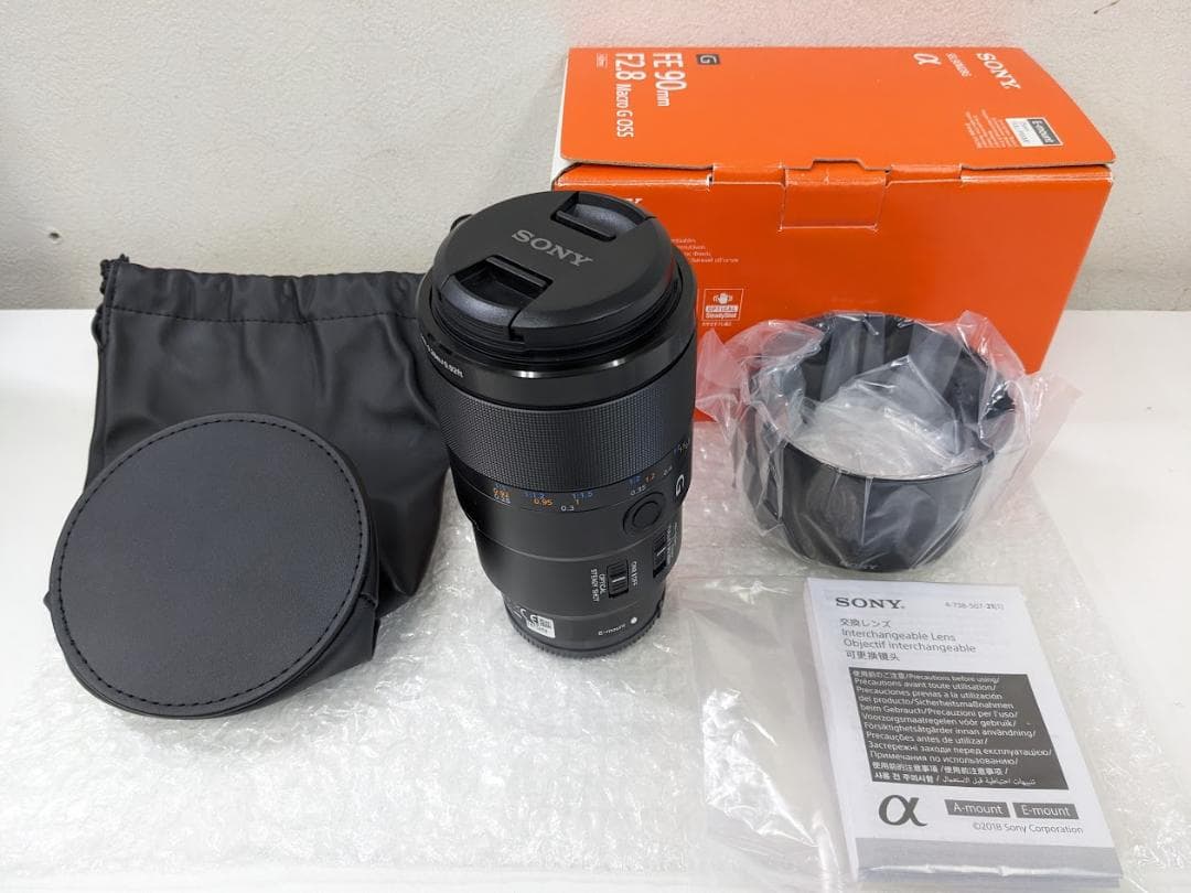 レンズ(単焦点) SONY SEL90M28G FE 90mm F2.8 Macro G OSS