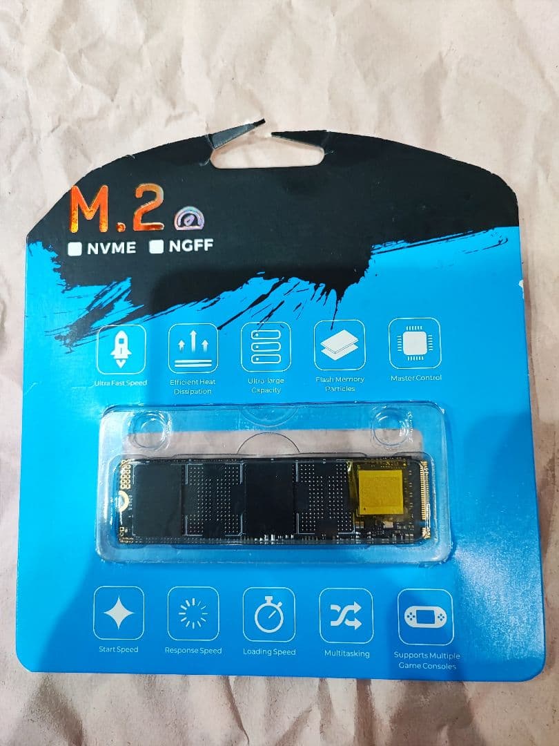 M.2 NVMe SSD 2TB　2280