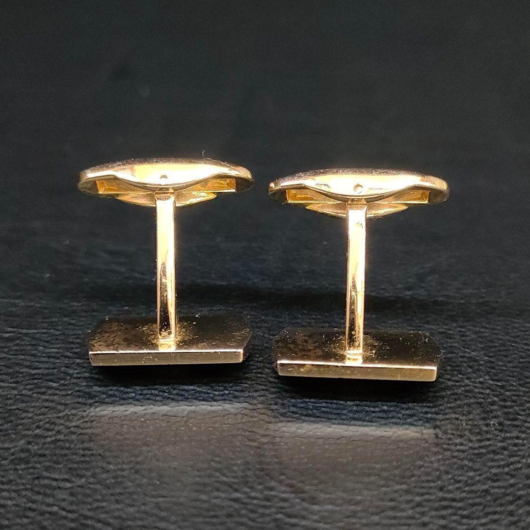 【美品】Celineセリーヌ　カフスタイピンセット　シルバー　ゴールド　マカダム