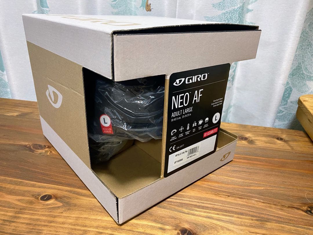 GIRO NEO Lマットメタリックコール/タン 2025 ASIAN FIT