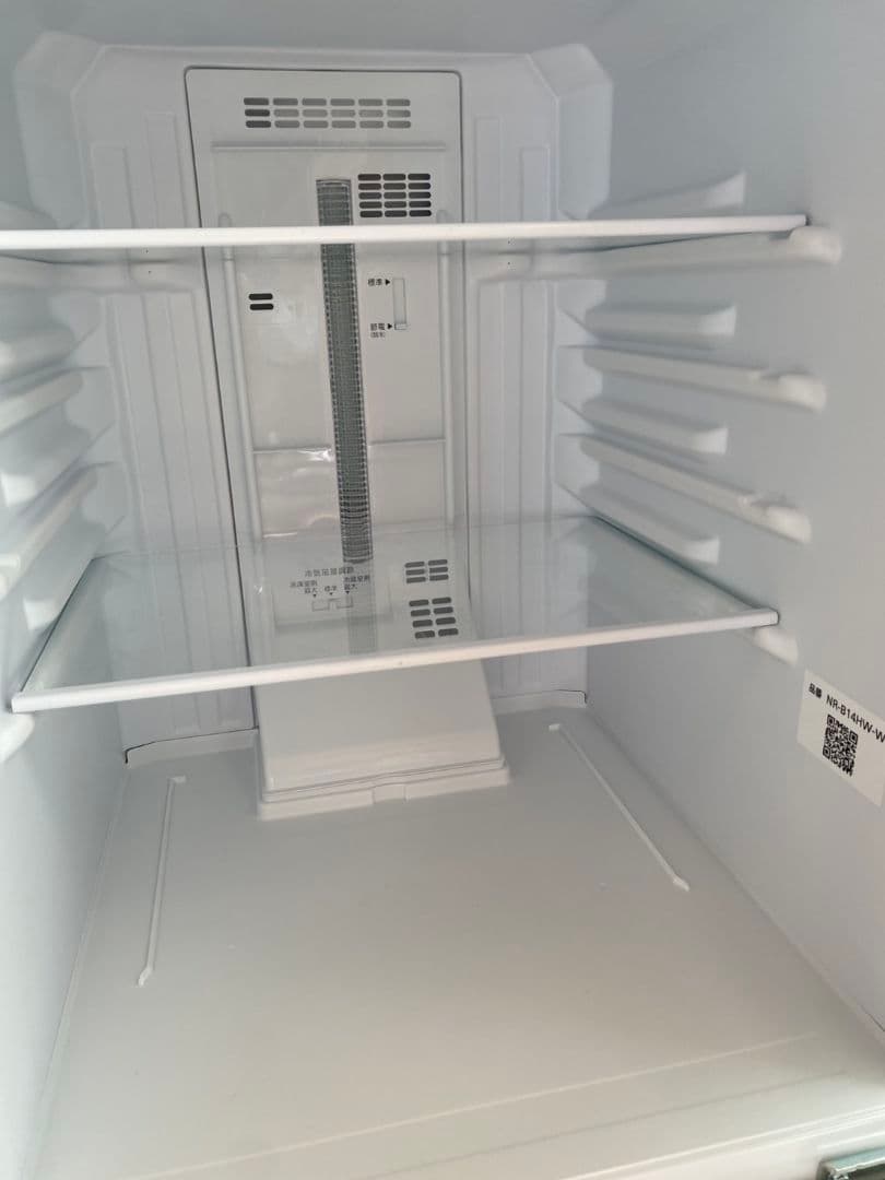 Rooさん限定　Panasonic ノンフロン冷凍冷蔵庫 NR-B14BW-W