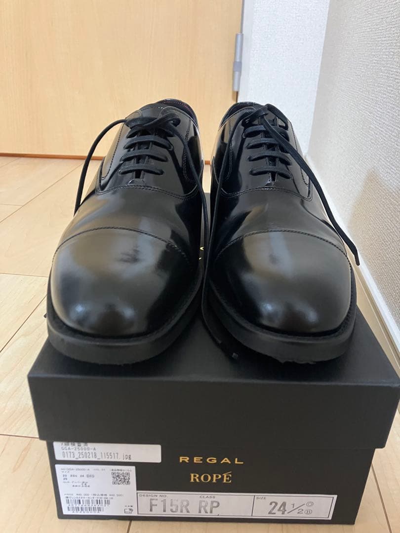 REGAL×ROPE’ ドレスシューズ　 リーガル　ロペ　レースアップシューズ