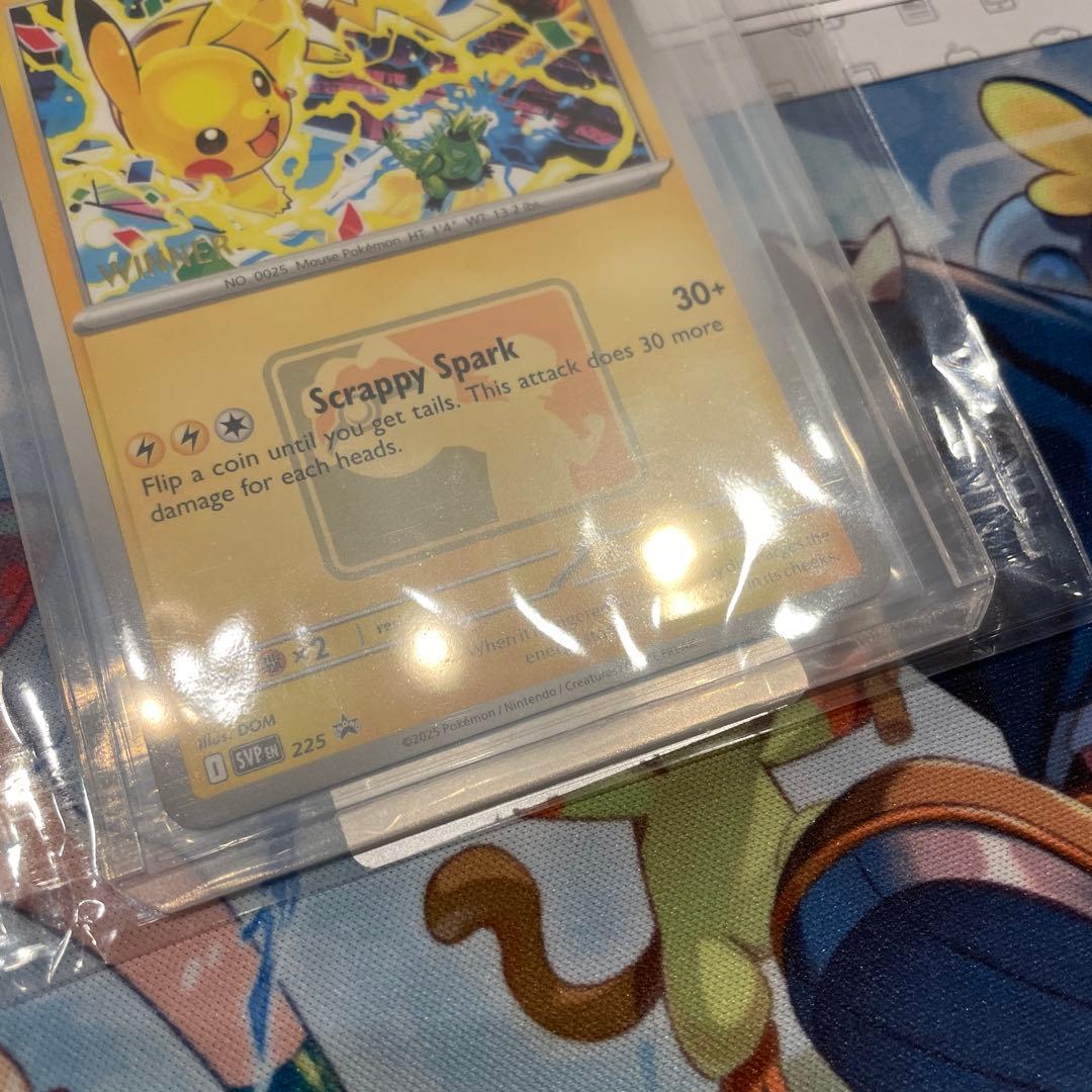 ピカチュウ WCS2025 プロモ 225 アナハイム ウィナー　箔押し