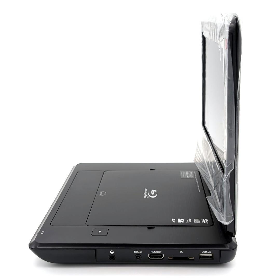 GREEN HOUSE GH-PBD10CT-BK ポータブルBDプレーヤー