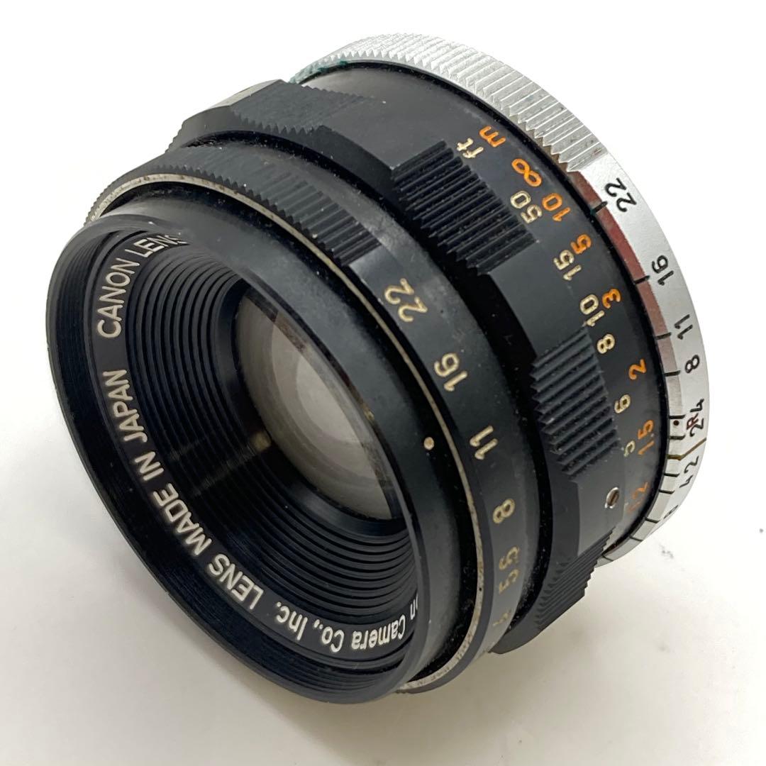 CANON LENS 35mm f2 L39マウント