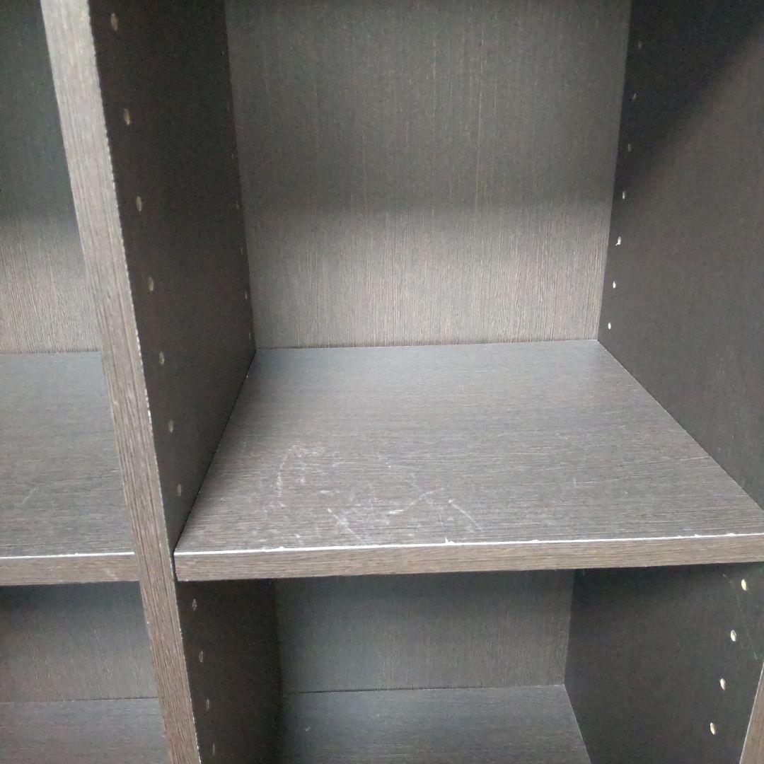 ニトリ 本棚 ブラウン 完成品 移動棚あり 高さ180cm