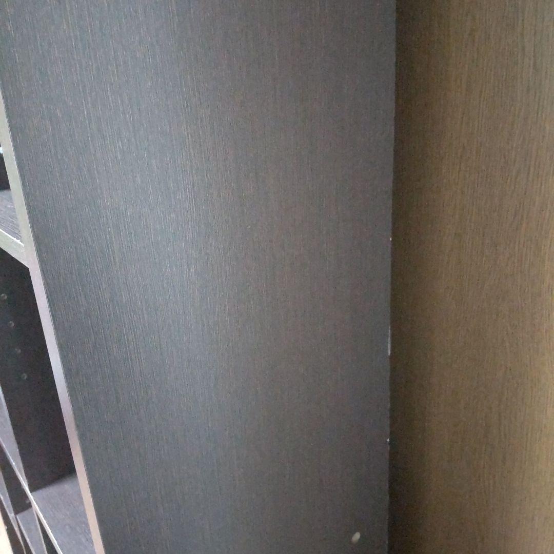 ニトリ 本棚 ブラウン 完成品 移動棚あり 高さ180cm