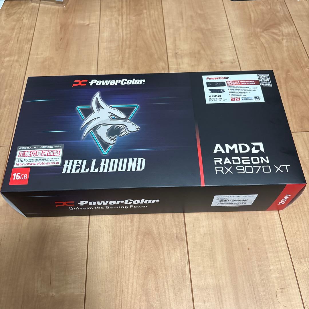 グラフィックボード・グラボ・ビデオカード PowerColor Hellhound Radeon RX 9070 XT
