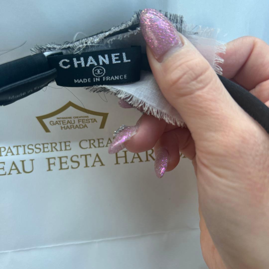 CHANEL リボンデザイン ヘアバンド