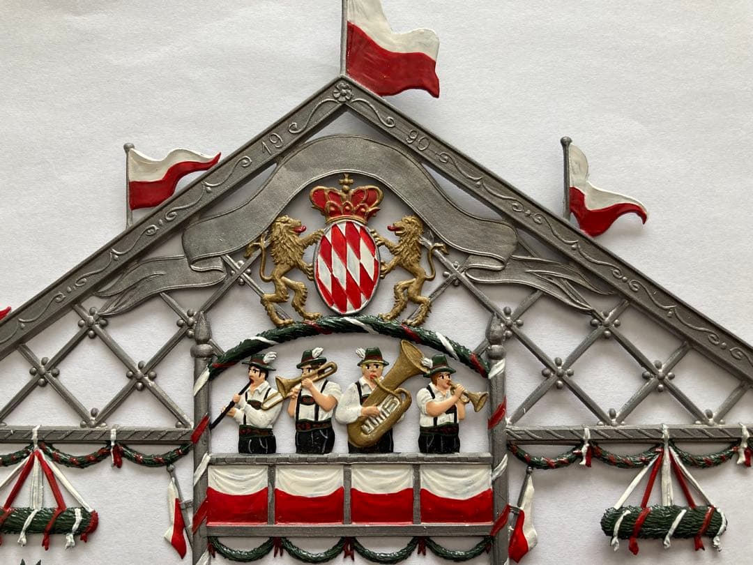 錫工芸品　壁飾り　ドイツ