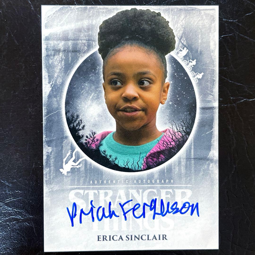 Stranger ThingsストレンジャーシングスERICA直筆サインカード