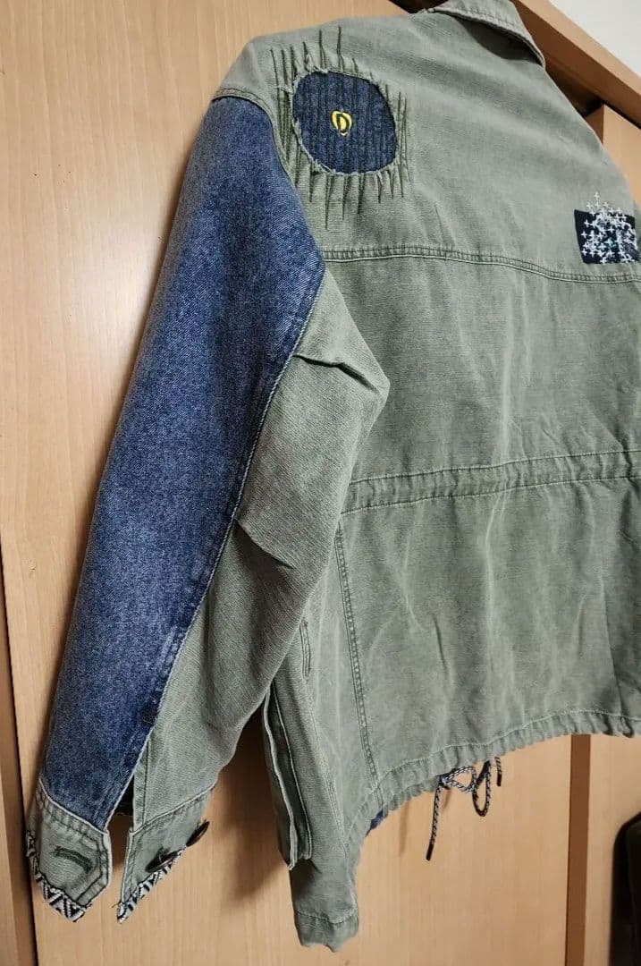 【新品同様】デシグアル（Desigual）/ハイブリッド モッズジャケット