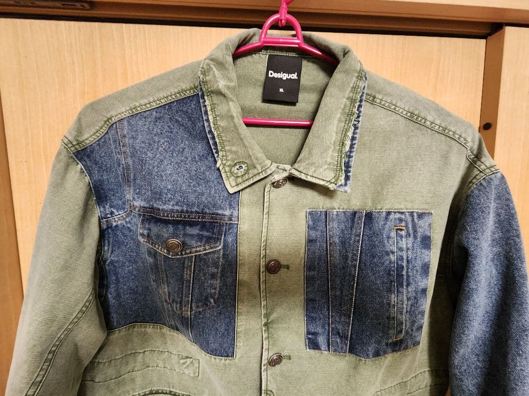 【新品同様】デシグアル（Desigual）/ハイブリッド モッズジャケット