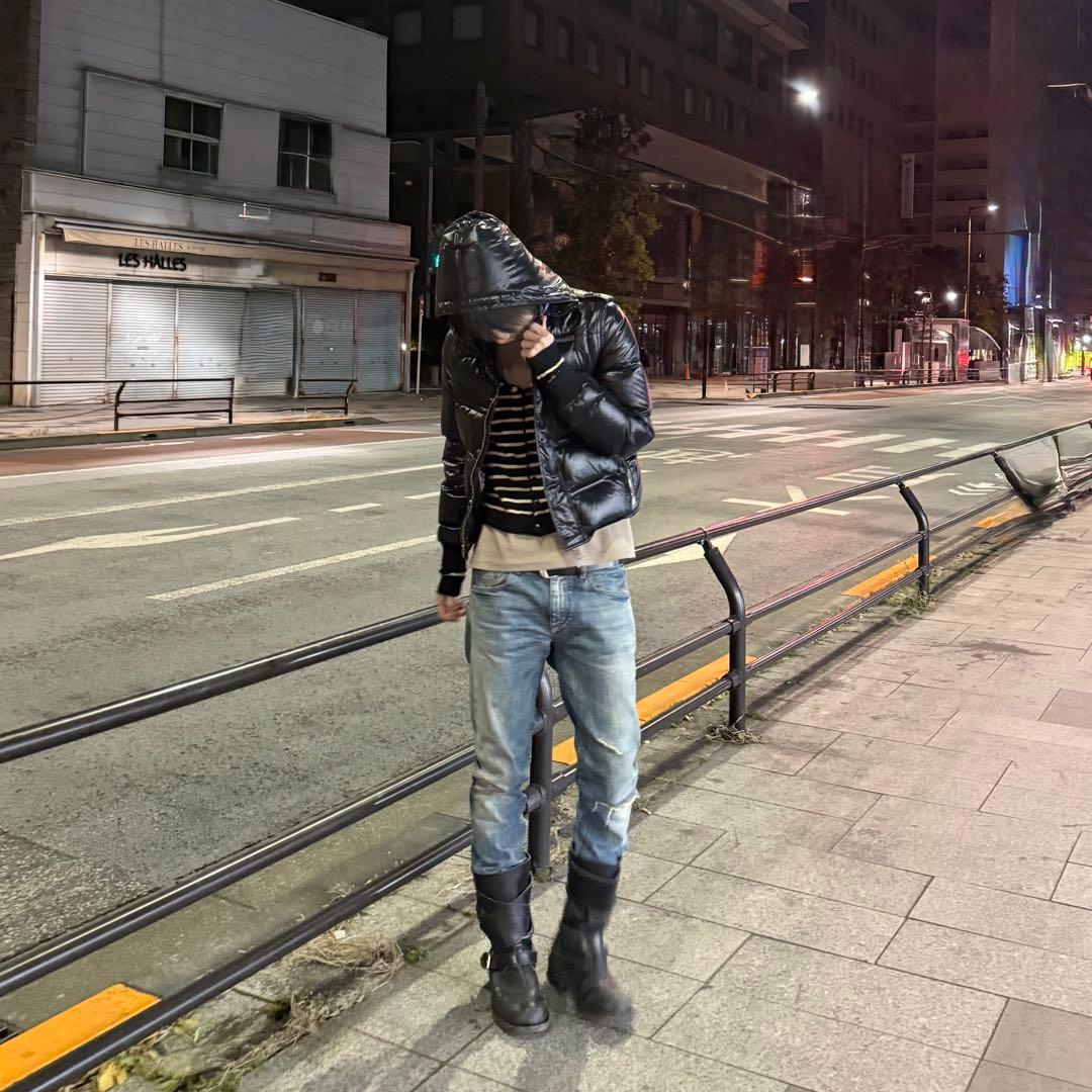 エディ期 15aw SAINT LAURENT PARIS クラッシュ デニム