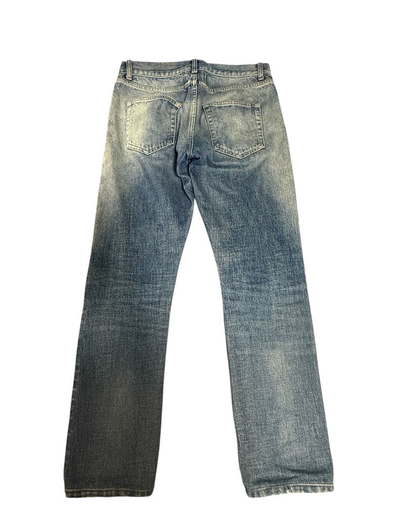 エディ期 15aw SAINT LAURENT PARIS クラッシュ デニム