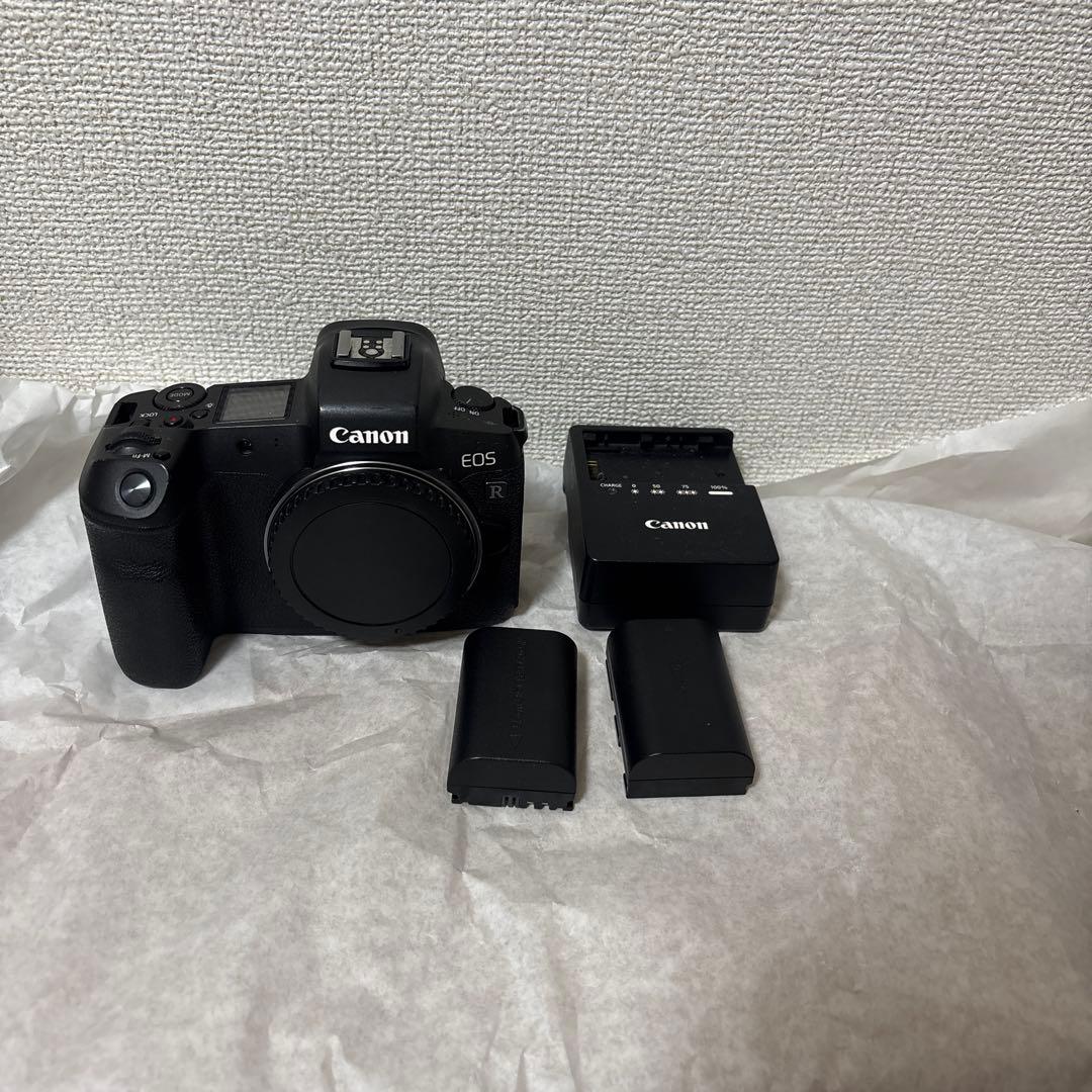 【10/11まで出品】Canon EOS Rミラーレスカメラ 本体バッテリー3個