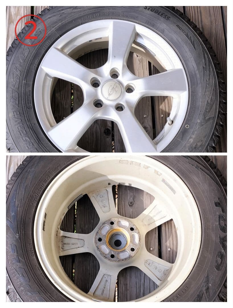 225/65r17 OBSERVE GSi-6 2022年 タイヤホイールセット