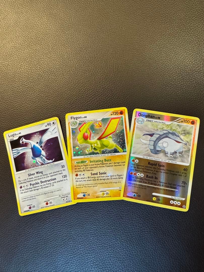 ポケモンカード 【海外版】【英語版】ルギア フライゴン ドンファン 3枚セット