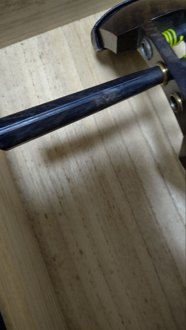 値下げ三味線ケース付き　皮破れあり、ジャンク扱い　検　紅木　和楽器　清元　長唄