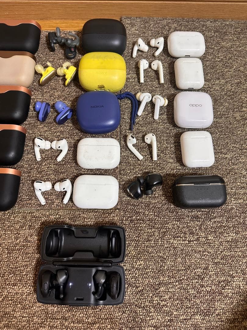 イヤホン SONY AIRPODS BOSE 16 台　セット　ジャンクまとめ