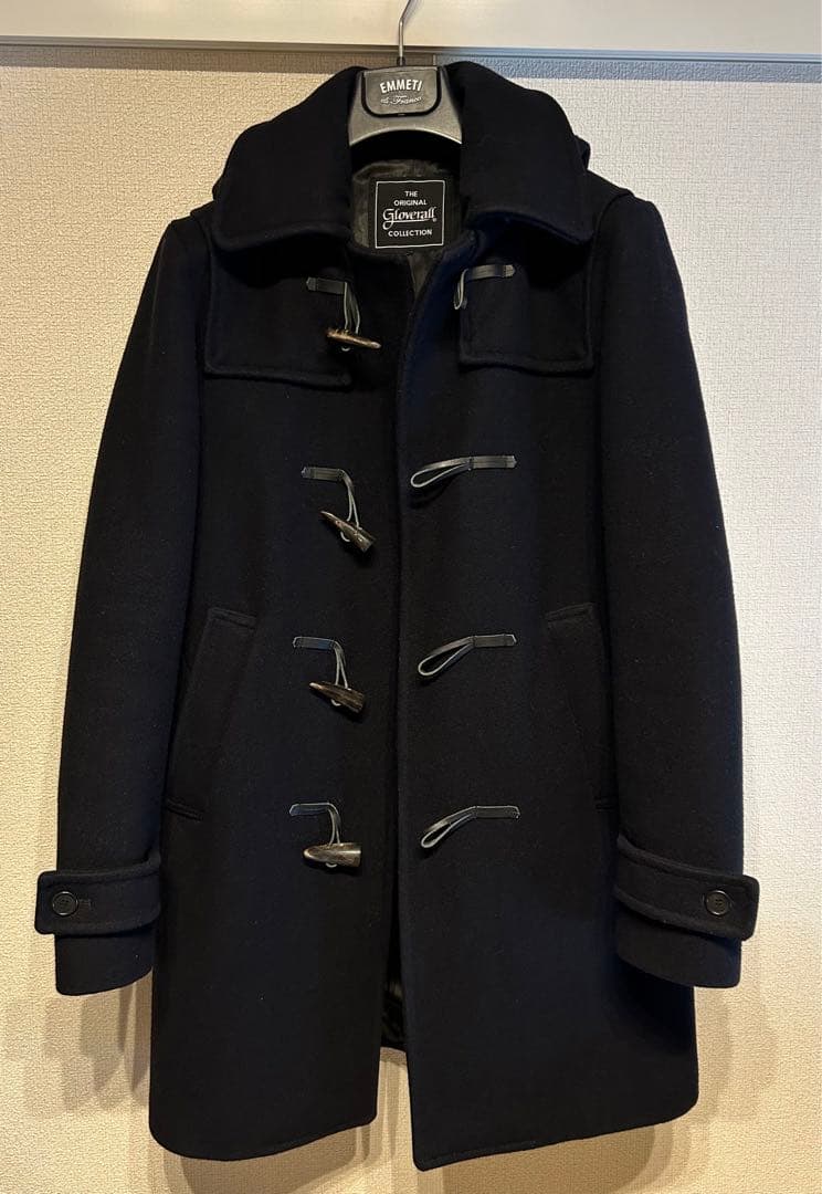 【美品】GLOVERALL グローバーオール　ダッフルコート　ネイビー　44