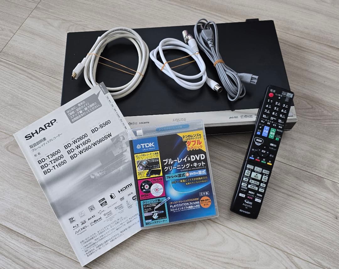 SHARP BD-W1600 ブルーレイディスクレコーダー