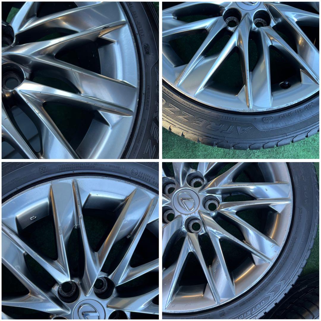 レクサスLS460 LS600H純正19インチホイール／タイヤ