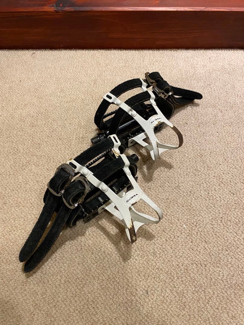 mashワイドペダル トゥークリップ soma ピスト 競輪 シングルスピード